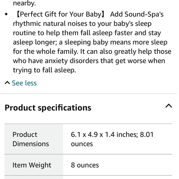 Portable mini white noise machine - Picture 12 of 14